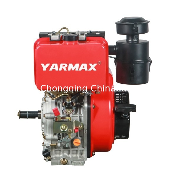 O ar de 11.8HP 8.1kW refrigerou motor diesel do curso 195F YARMAX do cilindro 4 do motor diesel o único