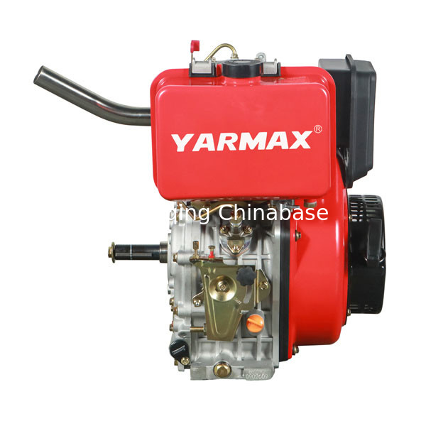 O ar de 11.8HP 8.1kW refrigerou motor diesel do curso 195F YARMAX do cilindro 4 do motor diesel o único