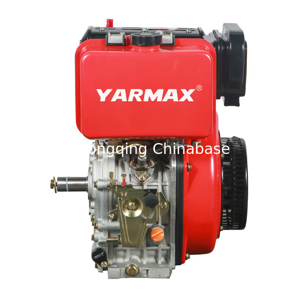 O ar de 11.8HP 8.1kW refrigerou motor diesel do curso 195F YARMAX do cilindro 4 do motor diesel o único