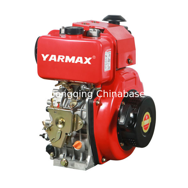 O ar de 11.8HP 8.1kW refrigerou motor diesel do curso 195F YARMAX do cilindro 4 do motor diesel o único