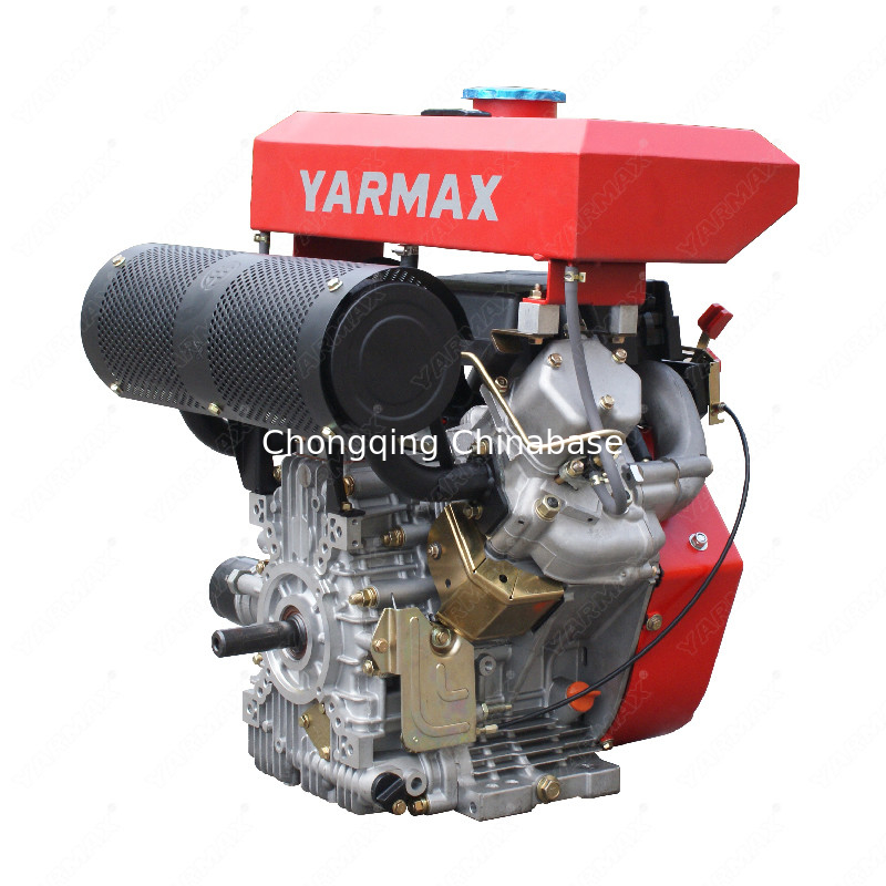 Motor Diesel KAMA 2V88 19HP refrigerado a ar 14kW Dois cilindros V Twin 4 tempos Baixo ruído