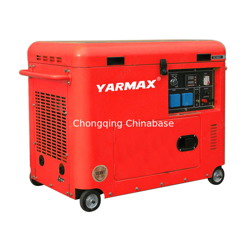 gerador diesel portátil pequeno diesel do gerador KDE3500E de 230V 12.2A 3KW