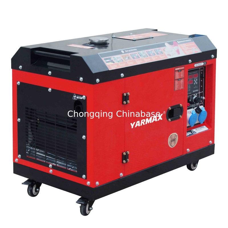 gerador diesel portátil pequeno diesel do gerador KDE3500E de 230V 12.2A 3KW