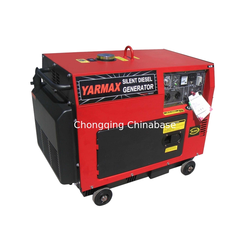 gerador diesel portátil pequeno diesel do gerador KDE3500E de 230V 12.2A 3KW
