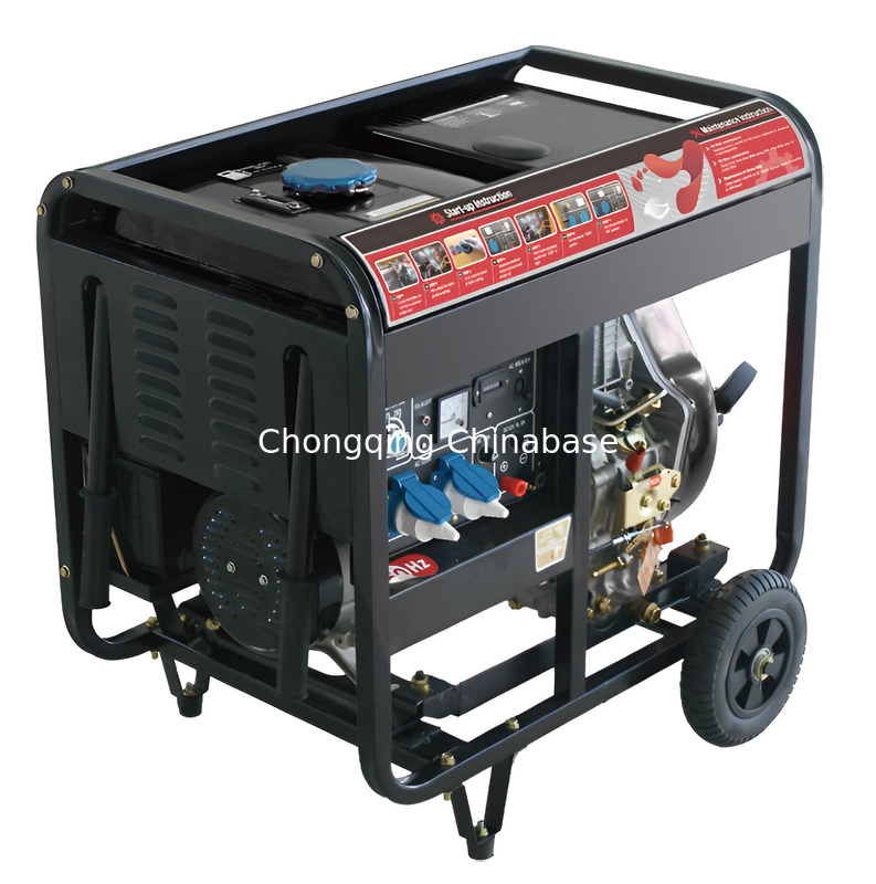 YM11000E 36,4A 8,0KW 8,8KW Gerador a diesel aberto YM1100FE Cilindro único