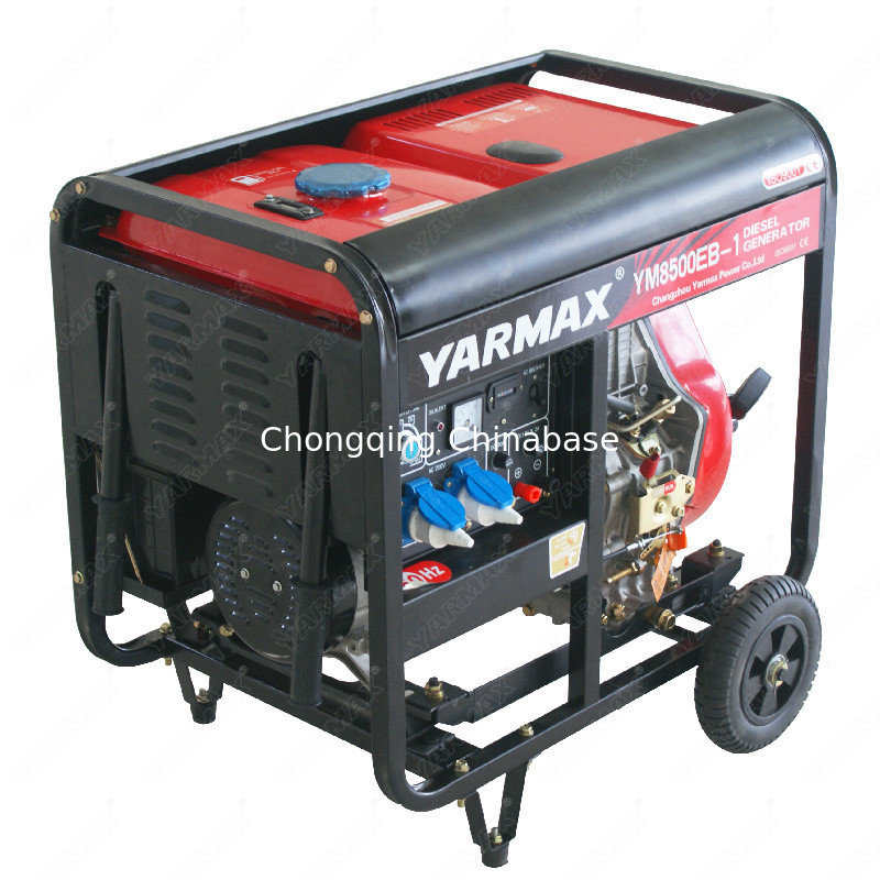 Gerador de Solda Diesel 50-180A Com AVR YM8700 5,5KW 25A 25-30V
