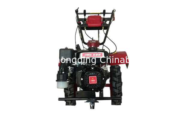 Tipo gasolina pequena 4.0KW Mini Cultivator Machine da placa da fricção do rebento 260mm da gasolina