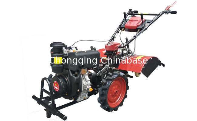 Tipo corte da roda da grama de 4.1KW Mini Tiller Machine Diesel Power